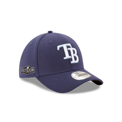 Sapca New Era Tampa Bay Rays MLB Postseason Side Patch 39THIRTY Stretch Fit - Albastri